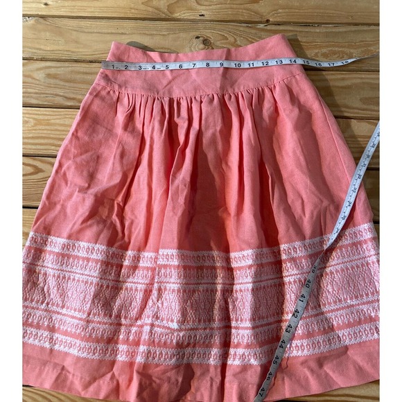 NWT DE Collection Kitchen Cloth Skirt Size Small Women’s Desert Pink MSRP $36.99 - Picture 7 of 7